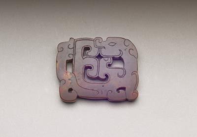 图片[2]-Jade Pei pendant with dragon, Qing dynasty (1644-1911)-China Archive